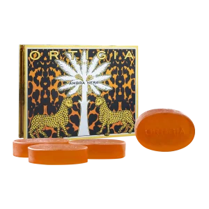 Ortigia- Savons à la glycérine Coffret 4 X 40g